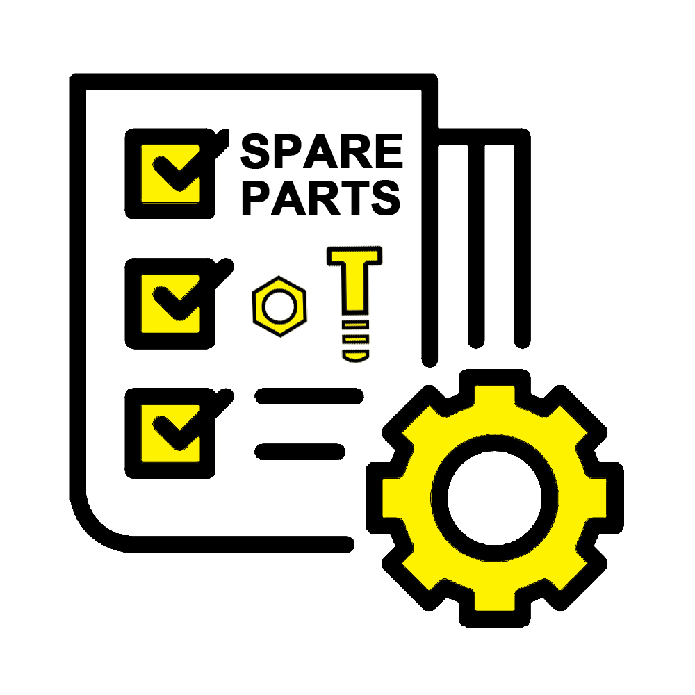 Shortlist of spare parts